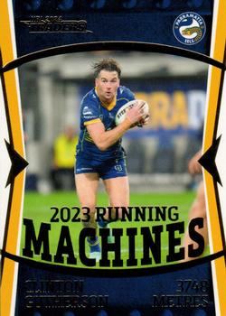 2024 NRL Traders Titanium - Running Machines #RM11 Clinton Gutherson Front